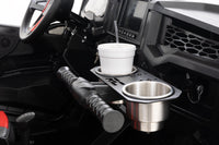 Passenger Grip Handle Dual Cup Holder | Polaris RZR Turbo R 4  | 93058
