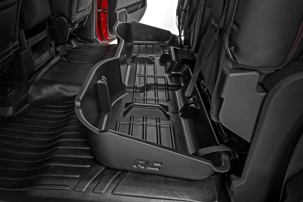 Under Seat Storage | Crew Cab | Chevy/GMC 1500/2500HD/3500HD 2WD/4WD | RC09031A