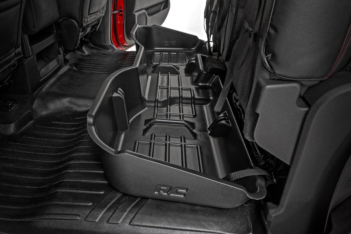 Under Seat Storage | Crew Cab | Chevy/GMC 1500/2500HD/3500HD 2WD/4WD | RC09031A