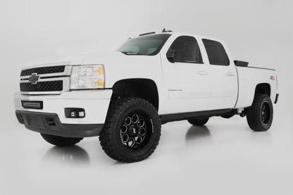 Rough Country 96 Series Wheel | One-Piece | Gloss Black | 20x10 | 8x180 | -19mm | 96201006