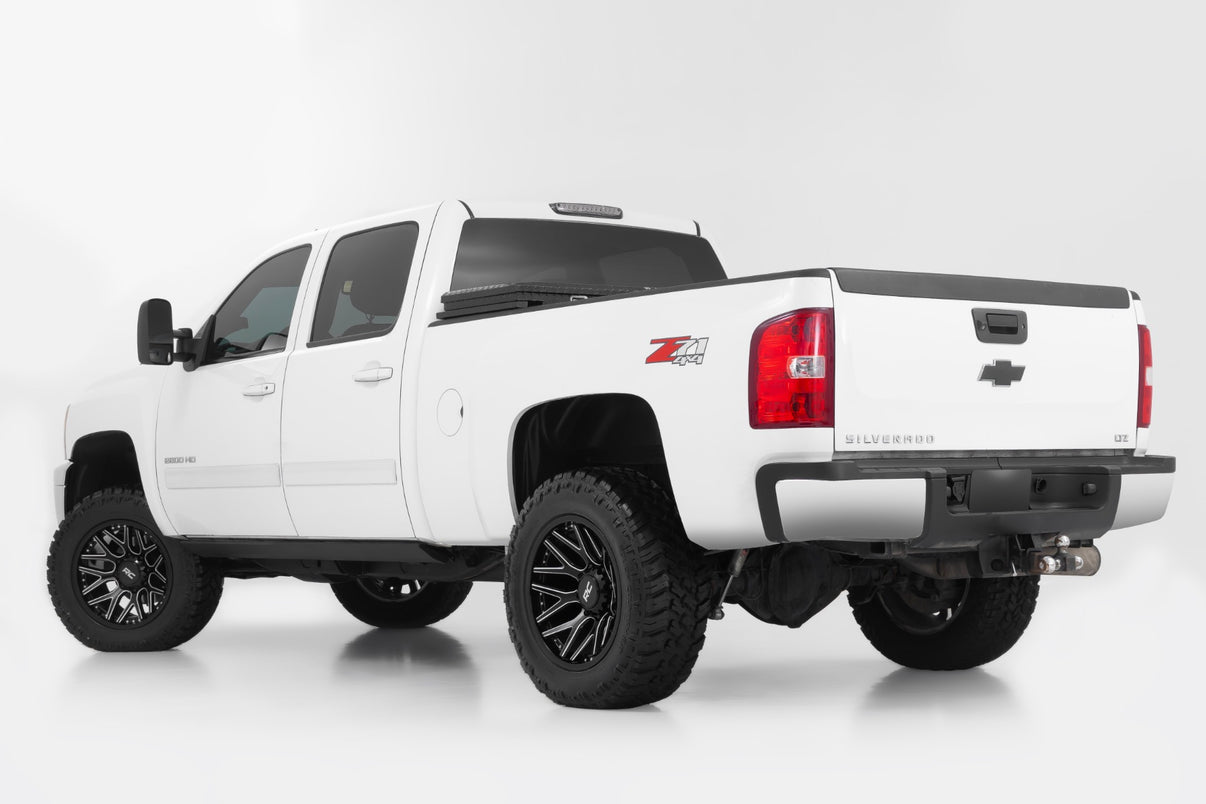 Rough Country 95 Series Wheel | One-Piece | Gloss Black Machined | 20x10 | 8x180 | -19mm | 95201006M