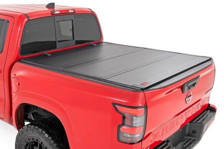Hard Tri-Fold Flip Up Bed Cover | 5' Bed | Nissan Frontier 2WD/4WD (22-25) | 49520551A