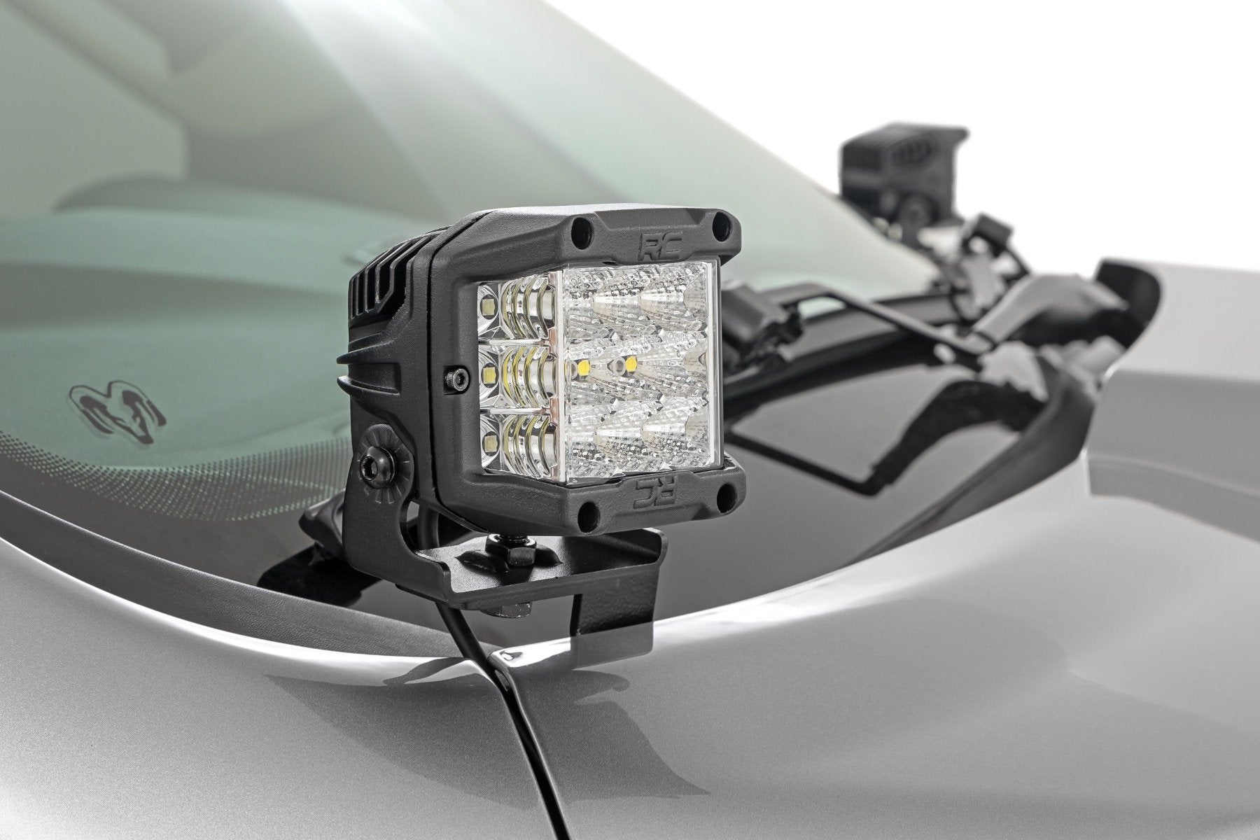 LED Light Kit | Ditch Mount | 2" Black Pair | Spot | Ram 1500 2WD/4WD (19-25) | 82290