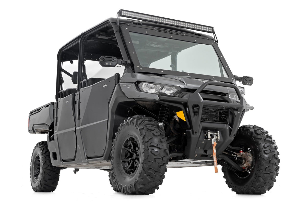 Aluminum Control Arms | High Clearance w/ 2" Forward Offset | Can-Am Defender HD 5/HD 8/HD 9/HD 10 | 97041BLK