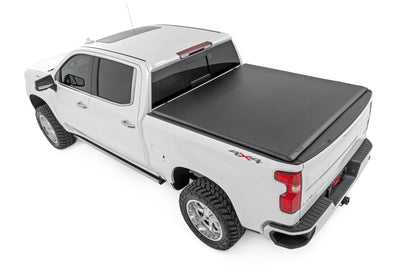 Soft Roll Up Bed Cover | 5'10" Bed | Chevy/GMC Sierra 1500 (19-25)/Silverado 1500 (19-25)  | 42120580