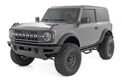 Rough Country | Nerf Steps | Wheel to Wheel | 2 Door | Ford Bronco (2 Door) 4WD (2021-2026) | RCF21582DB