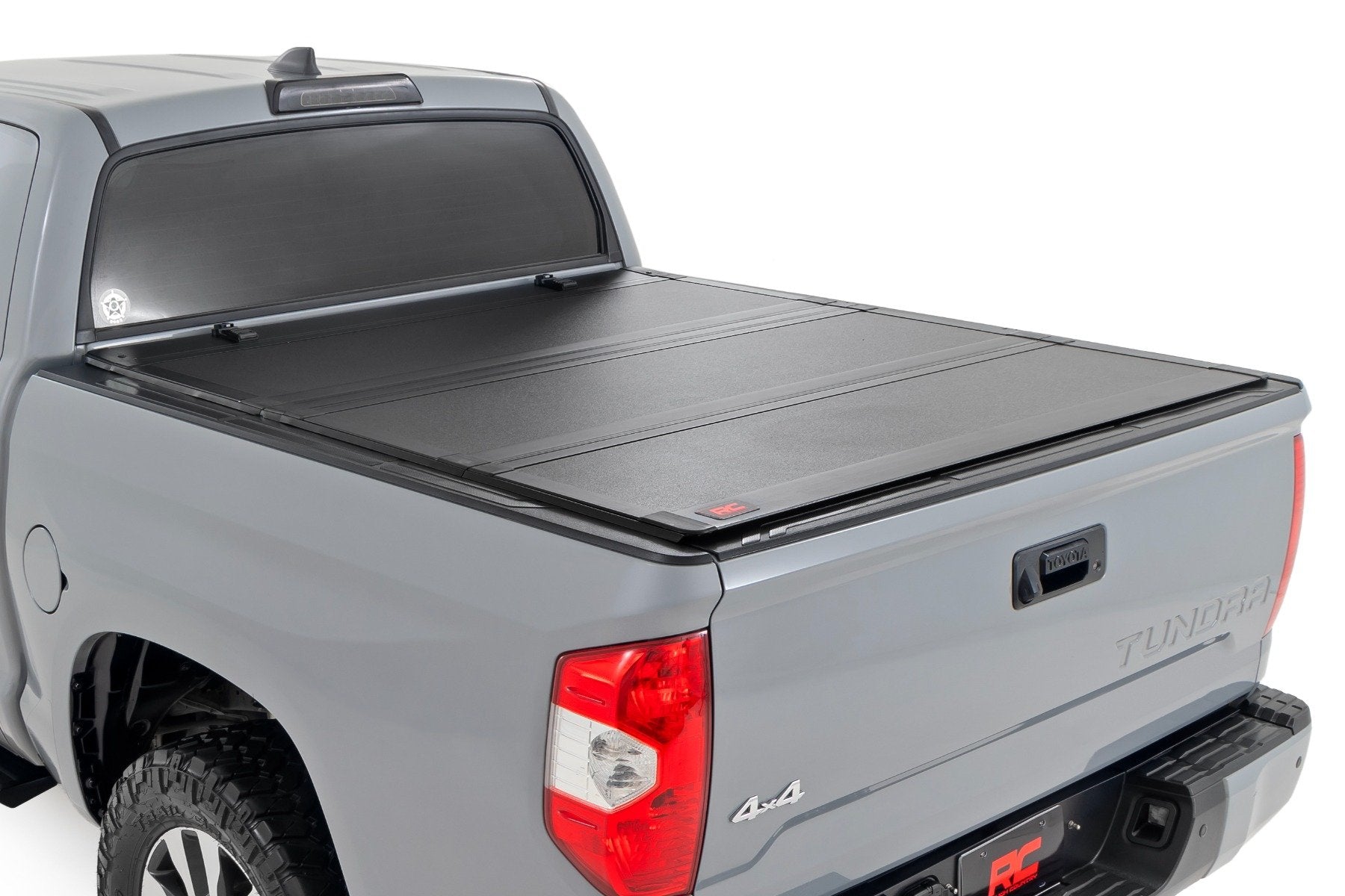 Hard Tri-Fold Flip Up Bed Cover | 5'7" Bed | Toyota Tundra 2WD/4WD (07-21) | 49414551