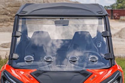 Rough Country | Vented Full Windshield | Scratch Resistant | Can-Am Maverick Sport 1000R | 98201930