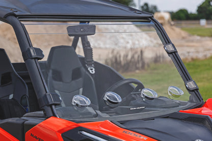 Rough Country | Vented Full Windshield | Scratch Resistant | Can-Am Maverick Sport 1000R | 98201930