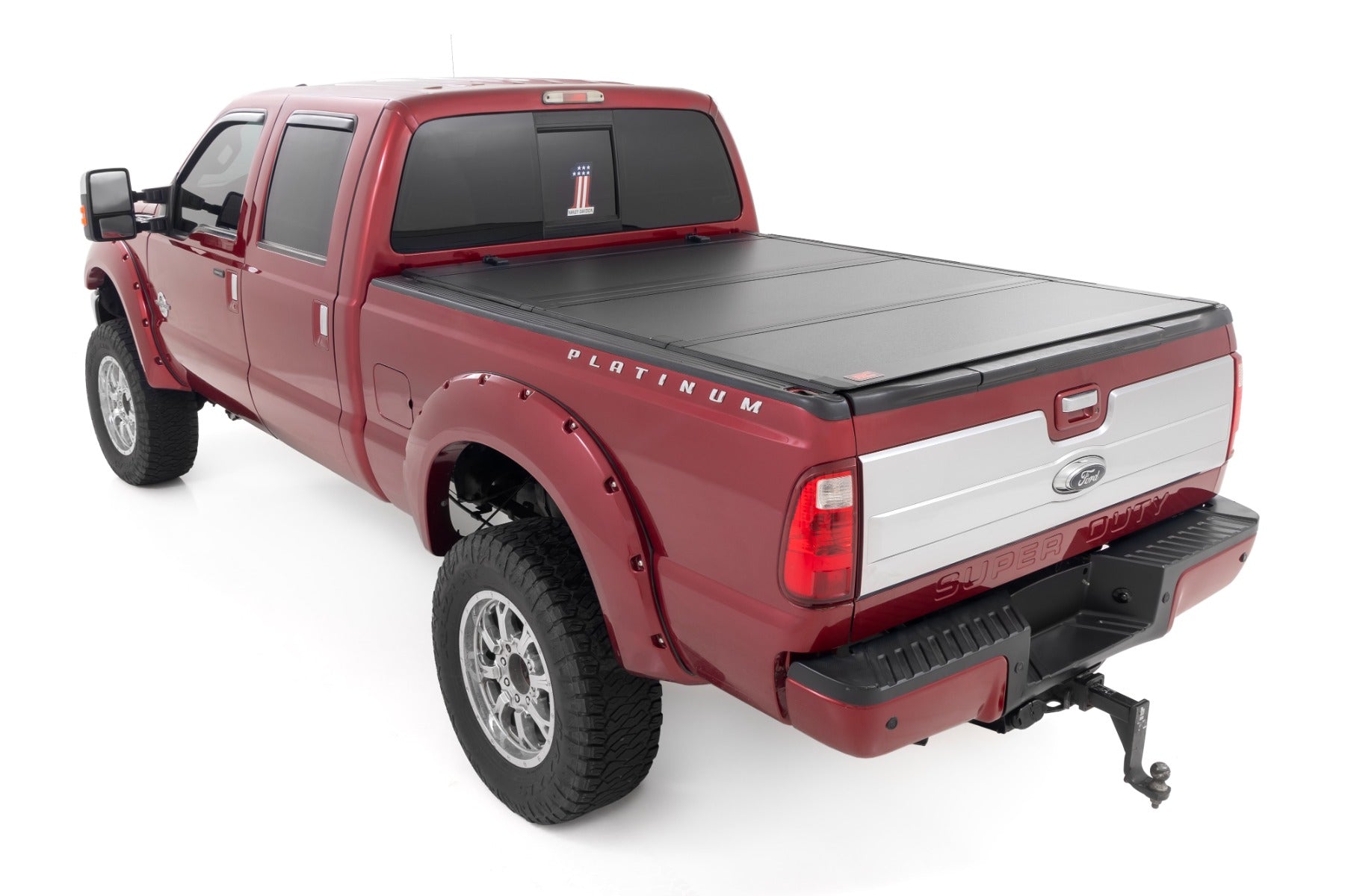 Hard Tri-Fold Flip Up Bed Cover | 6'10" Bed | Ford F-250/F-350 Super Duty (99-16) | 49214651