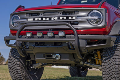 Nudge Bar | 3 Inch Wide Angle Led (x4) | Oe Modular Steel | Ford Bronco (21-25) | 51105