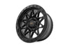 Rough Country 78 Series Wheel | Simulated Beadlock | Black | 18x9 | 6x5.5 | +0mm | 78180912B