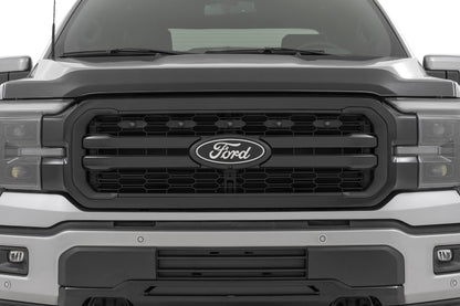 Rough Country | Hood Protector | Gloss Black | Ford F-150 2WD/4WD (2021-2026) | HP30010-RCGB