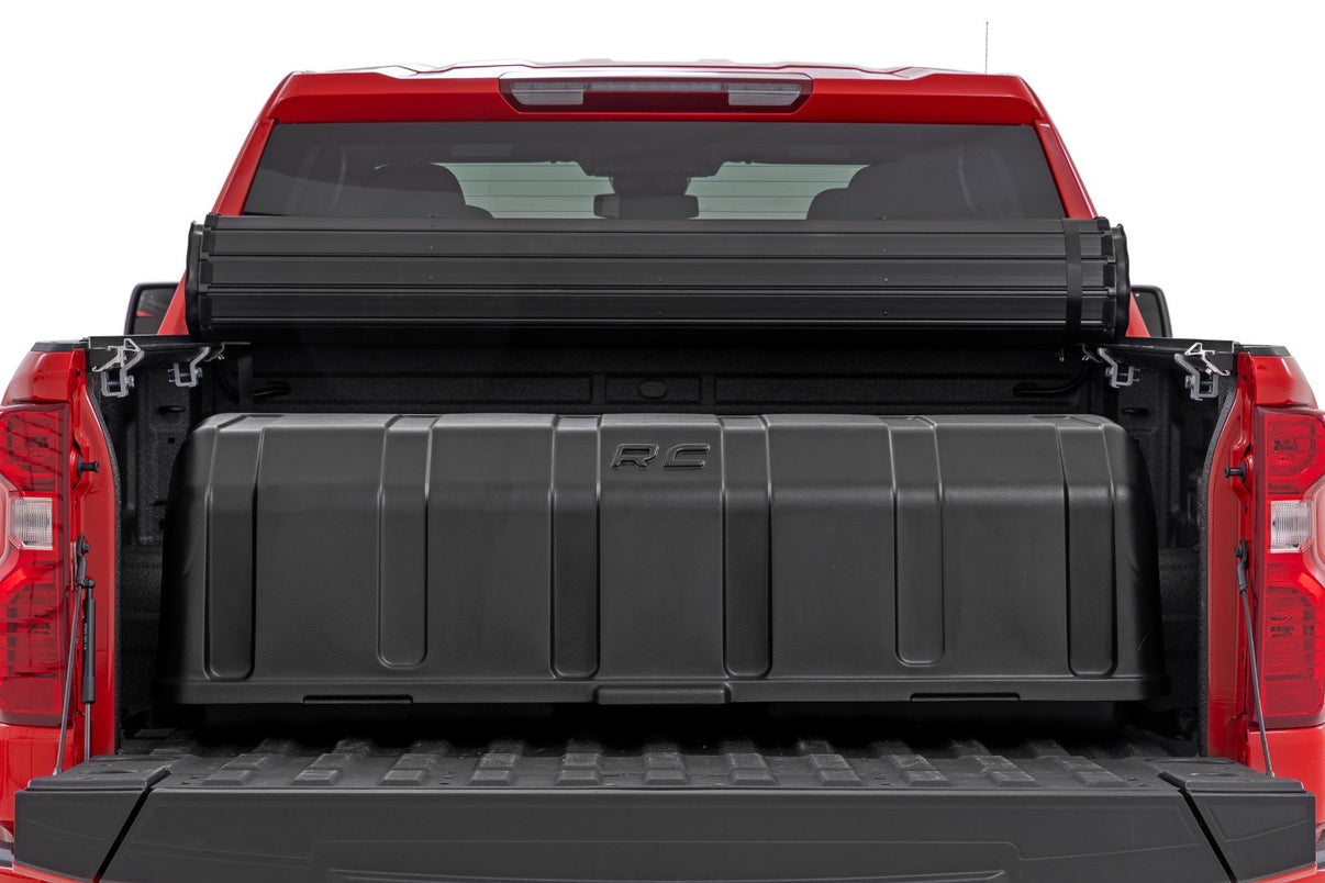 Truck Bed Cargo Storage Box | Lid & Box | Easy Access | Full Size 56" | 10208
