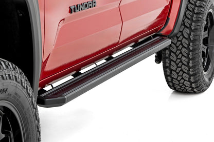Rough Country | Multi-Color LED Running Boards | CrewMax | Toyota Tundra 2WD/4WD (2022-2026) | 55006