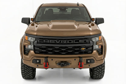 Rough Country | Front FXS Bumper | 12000S | GXN Harvest Bronze | Chevy Silverado 1500 (23-26) | 13007-GXN