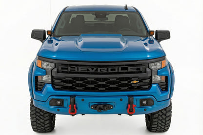 Rough Country | Front FXS Bumper | 12000S | GXP Lakeshore Blue | Chevy Silverado 1500 (23-26) | 13007-GXP