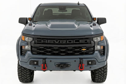 Rough Country | Front FXS Bumper | 12000S | GNO Slate Gray | Chevy Silverado 1500 (23-26) | 13007-GNO