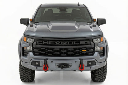 Rough Country | Front FXS Bumper | 12000S | GXD Sterling Grey Metallic | Chevy Silverado 1500 (23-26) | 13007-GXD