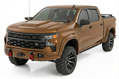Rough Country | Front FXS Bumper | 12000S | GXN Harvest Bronze | Chevy Silverado 1500 (23-26) | 13007-GXN