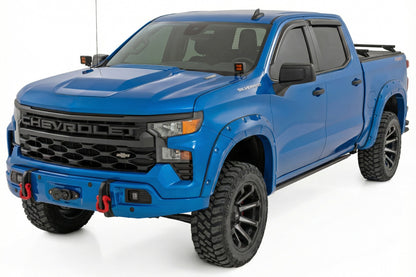 Rough Country | Front FXS Bumper | 12000S | GXP Lakeshore Blue | Chevy Silverado 1500 (23-26) | 13007-GXP
