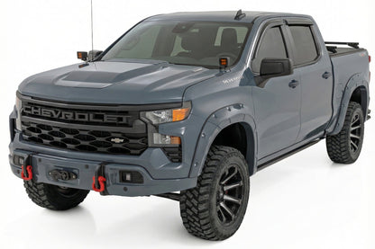 Rough Country | Front FXS Bumper | 12000S | GNO Slate Gray | Chevy Silverado 1500 (23-26) | 13007-GNO