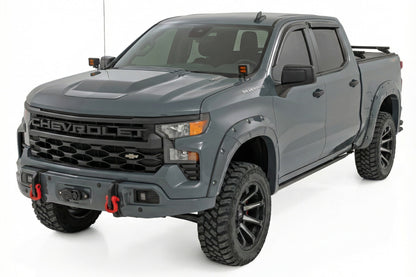 Rough Country | Front FXS Bumper | 12000S | GBD Cypress Gray | Chevy Silverado 1500 (23-26) | 13007-GBD