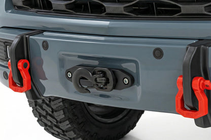 Rough Country | Front FXS Bumper | 12000S | GNO Slate Gray | Chevy Silverado 1500 (23-26) | 13007-GNO