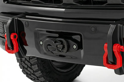 Rough Country | Front FXS Bumper | 12000S | GBA Black | Chevy Silverado 1500 2WD/4WD (23-26) | 13007-GBA