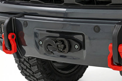 Rough Country | Front FXS Bumper | 12000S | G6M Dark Ash | Chevy Silverado 1500 (23-26) | 13007-G6M