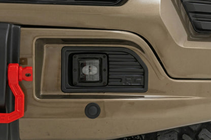 Rough Country | Front FXS Bumper | 12000S | GXN Harvest Bronze | Chevy Silverado 1500 (23-26) | 13007-GXN