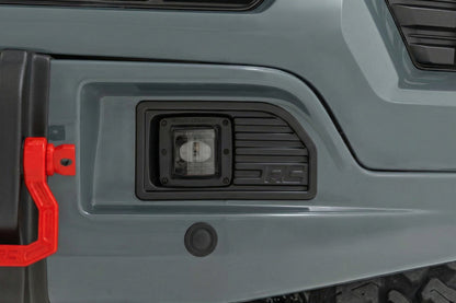 Rough Country | Front FXS Bumper | 12000S | GBD Cypress Gray | Chevy Silverado 1500 (23-26) | 13007-GBD