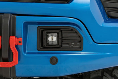 Rough Country | Front FXS Bumper | 12000S | GA0 North Sky Blue | Chevy Silverado 1500 (23-26) | 13007-GA0