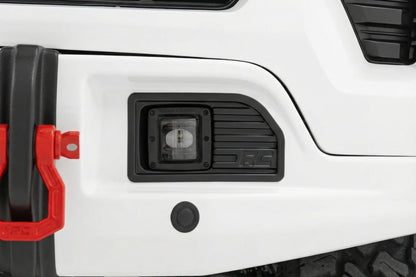 Rough Country | Front FXS Bumper | 12000S | GAZ Summit White | Chevy Silverado 1500 (23-26) | 13007-GAZ