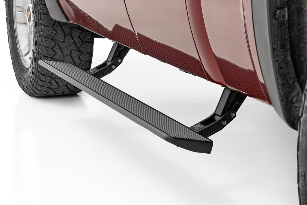 Rough Country | Power Running Boards | HT-Series | Double Cab | Chevy/GMC 1500/2500HD/3500HD (14-18) | ESR51523