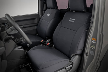 Rough Country | Seat Covers | Front & Rear | Suzuki Jimny (2-Door) (2018-2025) | 91072