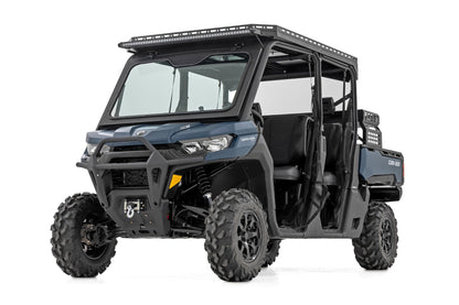 Rough Country | LED Light | Deck Roof | 50" Blk Single Row | Can-Am Defender MAX HD10 | 97096