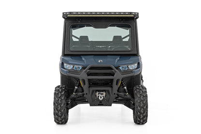 Rough Country | LED Light | Deck Roof | 50" Blk Single Row | Can-Am Defender MAX HD10 | 97096