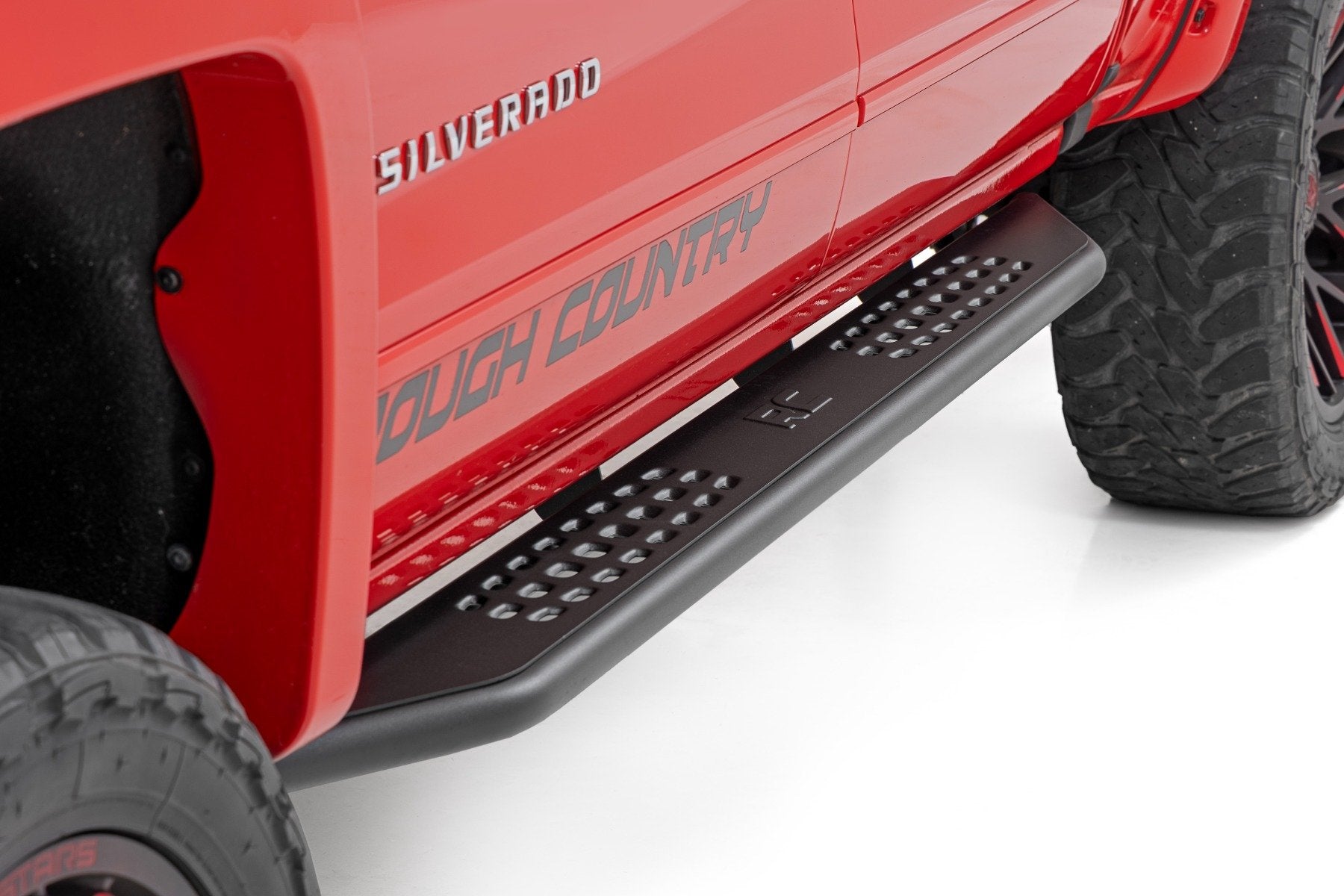 OV2 Running Boards | Side Step Bars | Crew Cab | Chevy/GMC 1500/2500HD/3500HD (07-19 & Classic) | 14010