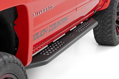 OV2 Running Boards | Side Step Bars | Crew Cab | Chevy/GMC 1500/2500HD/3500HD (07-19 & Classic) | 14010