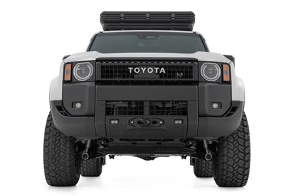 Rough Country | FXS Hidden Winch Mount | Yellow SAE | PRO1200S | Toyota Land Cruiser (24-26) | 10753