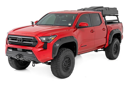Pocket Fender Flares | 202 Gloss Black | Toyota Tacoma 2WD/4WD (2024-2025) | F-T12421-202