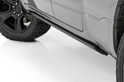 Rough Country | Power Running Boards | HT-Series | Quad Cab | Ram 1500 (19-26)/1500 TRX (21-24) | ESR61925