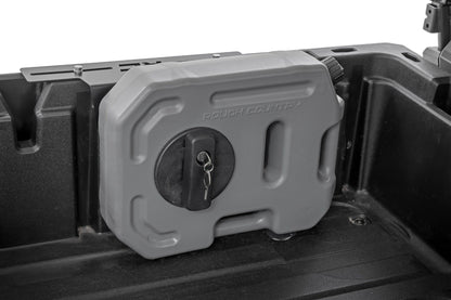 Rough Country | 10L Fluid Container Bed Side Mount | Multiple Makes & Models (Polaris/Can-Am/CFMOTO) | 99090