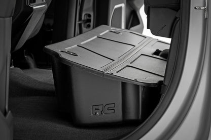 Rough Country | Under Seat Storage with Locking Lid | Double Cab | Chevy/GMC 1500/2500HD/3500HD (19-26) | RC0994