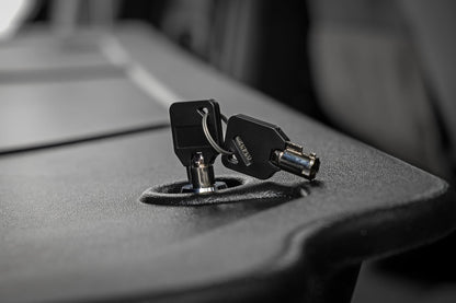 Rough Country | Under Seat Storage with Locking Lid | Double Cab | Chevy/GMC 1500/2500HD/3500HD (19-26) | RC0994