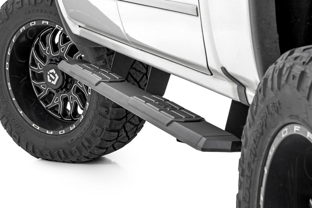 Rough Country | TR2 Running Boards | Chevy/GMC 1500/2500HD/3500HD (07-19 & Classic) | 25000