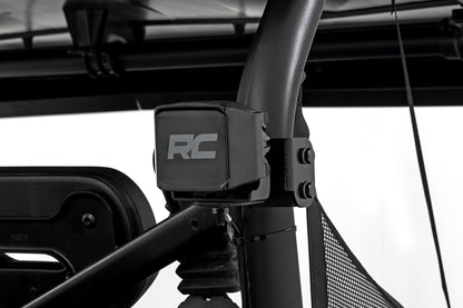 Rough Country | LED Light Kit | Rear Mount | 2" Black Pair | White DRL | Segway 570 F | 93213