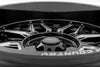 Rough Country 86 Series Wheel | One-Piece | Gloss Black | 20x10 | 6x5.5 | -25mm | 86201012