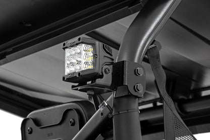 Rough Country | LED Light Kit | Rear Mount | 3" Chrome Pair | Wide Angle | Segway 570 F | 93215